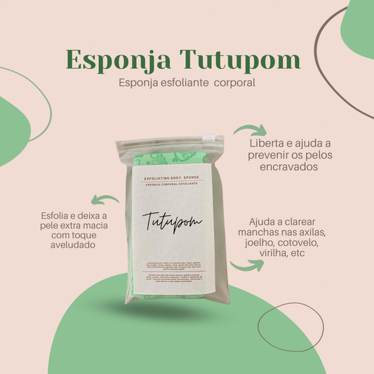Tutupom Exfoliating Sponge - KOIZAS.EU EhbonitoShop