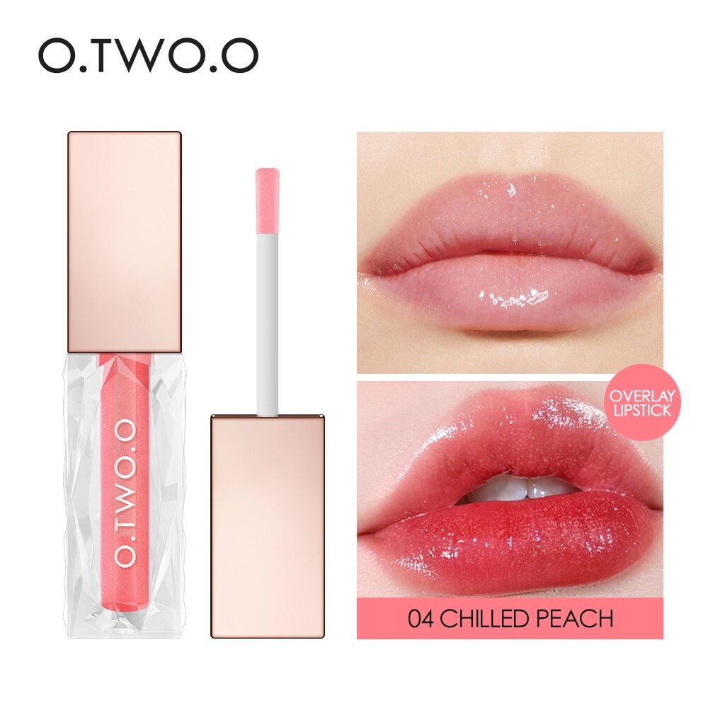 O.TWO.O Gloss Clear Crystal  04 Chilled Peach